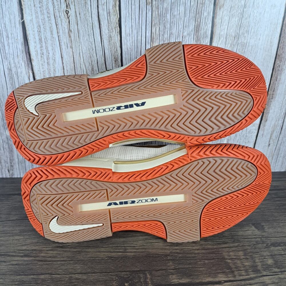 Nike Zoom GP Challenge 1 Premium Hard Court Shoe Women's Sz 8.5 Sanddrift Rust - Picture 8 of 9